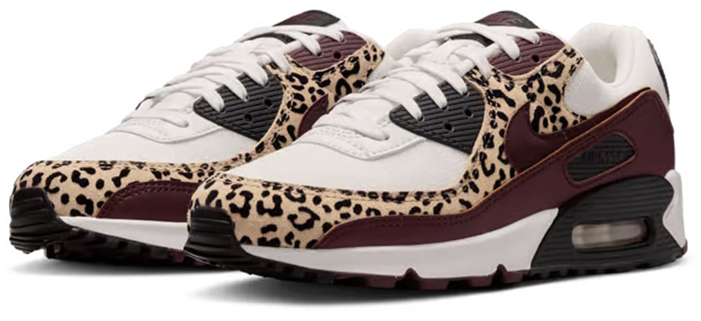 Nike Air Max 90 'Leopard Burgundy'