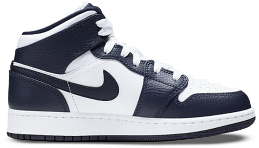 Air Jordan 1 Mid ‘White Metallic Gold Obsidian’