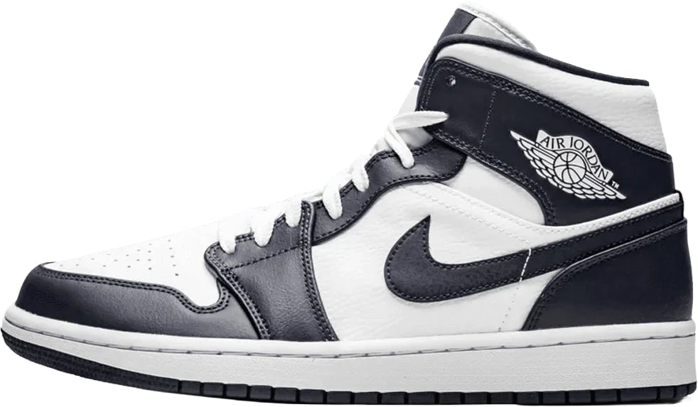 Air Jordan 1 Mid ‘White Metallic Gold Obsidian’