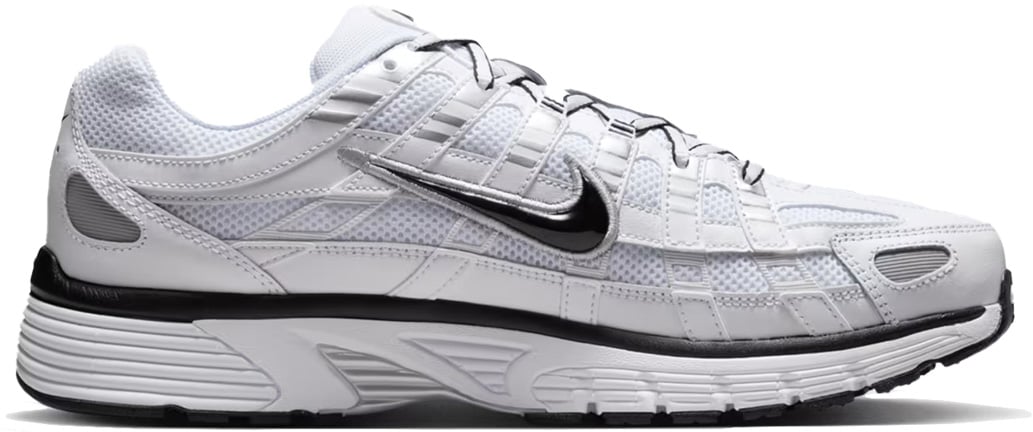 Nike P-6000 'White Metallic Silver Black'