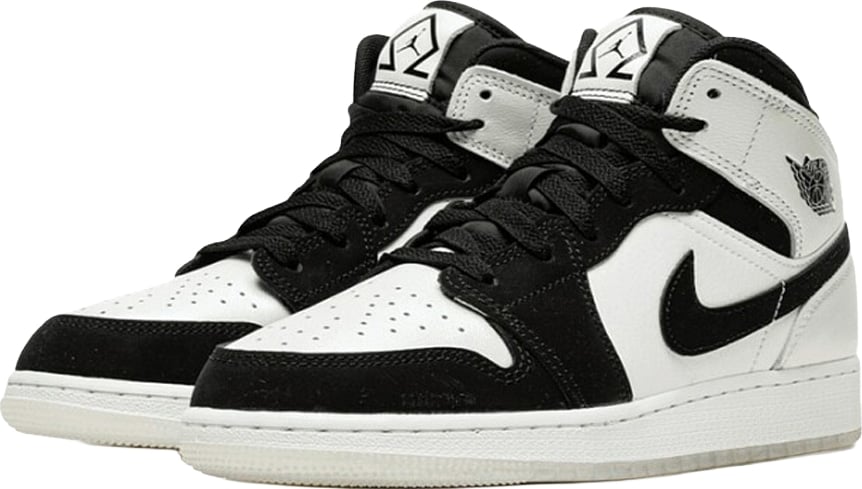 Air Jordan 1 Mid GS 'Diamond Shorts' - Size 37.5 (ARCHIVE)