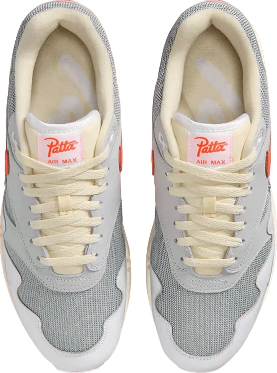 Nike Air Max 1 Patta Waves 'White Hyper Crimson'