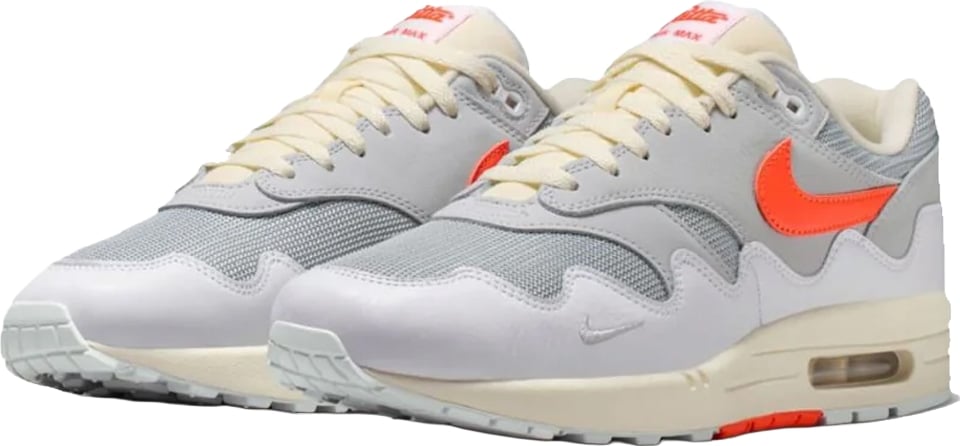 Nike Air Max 1 Patta Waves 'White Hyper Crimson'