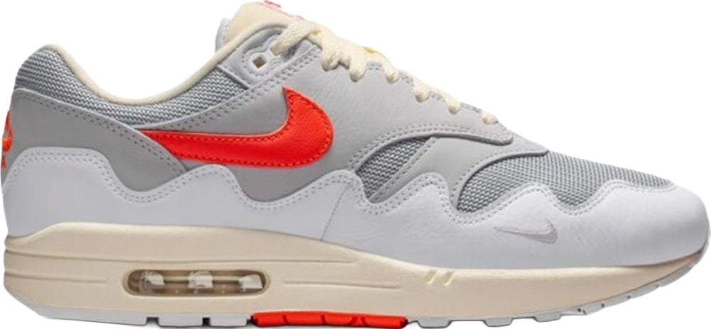 Nike Air Max 1 Patta Waves 'White Hyper Crimson'