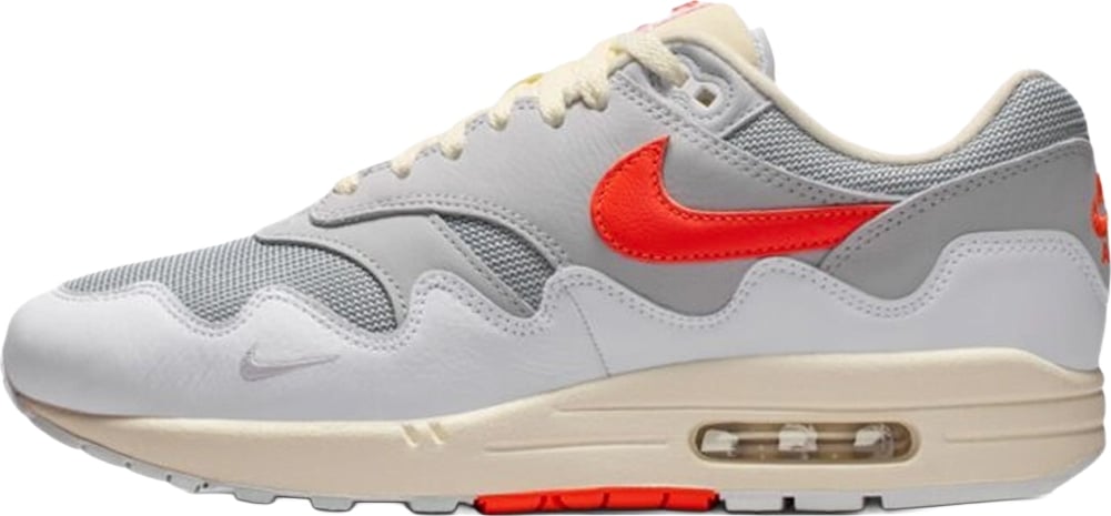 Nike Air Max 1 Patta Waves 'White Hyper Crimson'