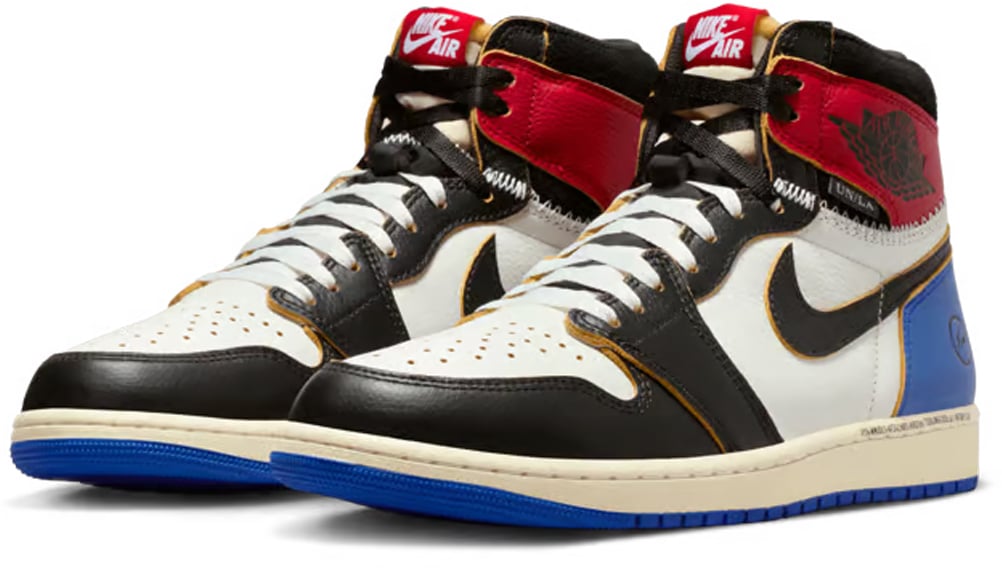Air Jordan 1 Retro High OG SP Fragment x Union LA Varsity Red Sport Royal