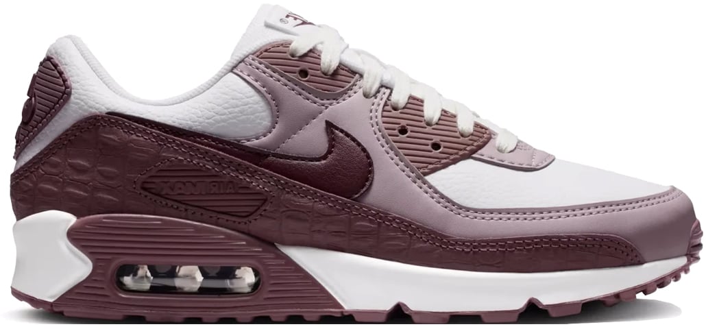Nike Air Max 90 QS 'Burgundy Crush Croc Skin' (W)