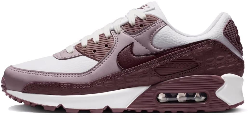 Nike Air Max 90 QS 'Burgundy Crush Croc Skin' (W)