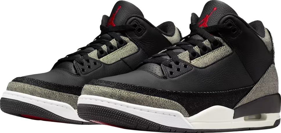 Air Jordan 3 x Levi's® 'Black and White'