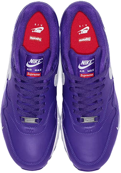 Supreme x Nike Air Max 1 '87 SP 'Varsity Purple'