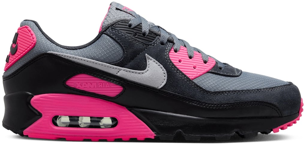 Nike Air Max 90 'Wolf Grey Hyper Pink'