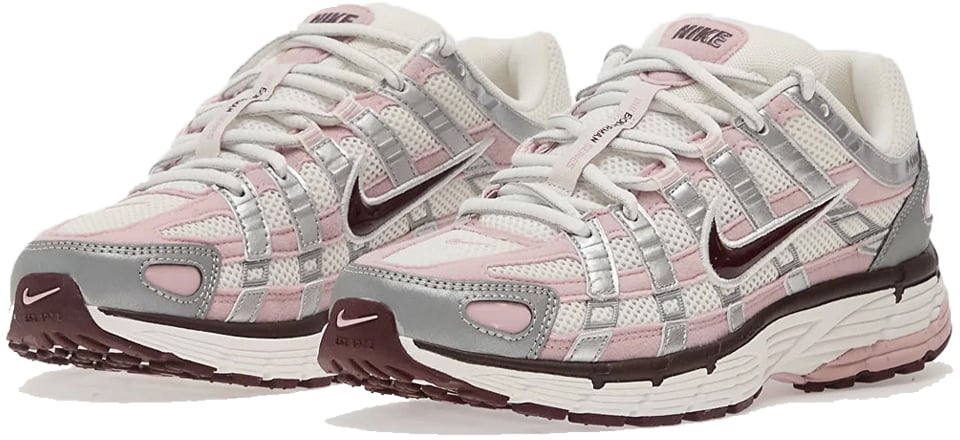 Nike P-6000 'White Chalk Burgundy'