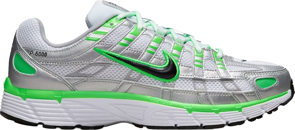 Nike P-6000 SE 'Metallic Silver Green Strike'