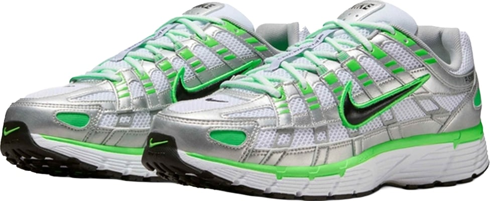 Nike P-6000 SE 'Metallic Silver Green Strike'