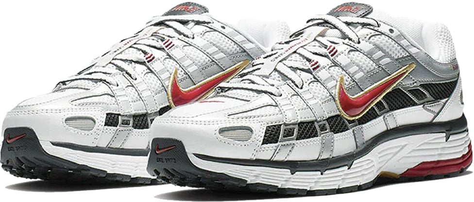 Nike Wmns P-6000 CNPT 'Metallic Silver Red'