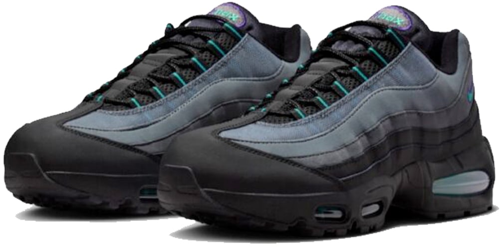 Nike Air Max 95 Big Bubble 'Black Grape'
