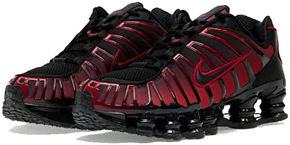 Nike Shox TL 'Black Light Crimson'