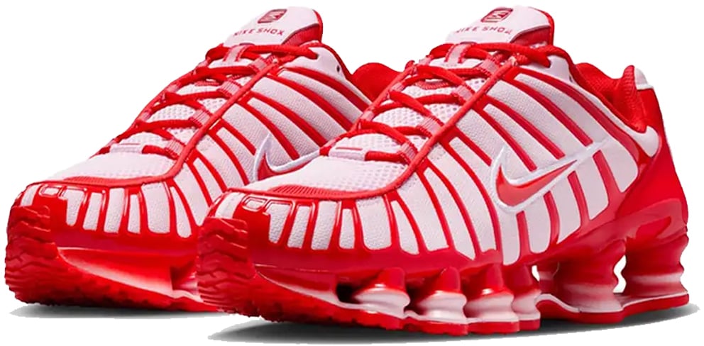 Nike Shox TL 'Pink Foam Habanero Red' (W)