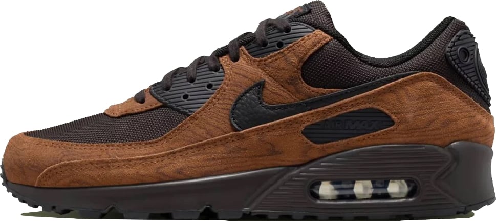 Nike Air Max 90 Premium 'Light Brtitish Tan Velvet Brown'