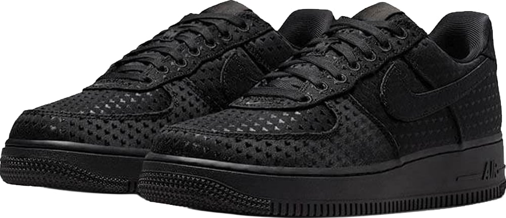 Nike Air Force 1 Low 'Valentine's Day Triple Black' 2026