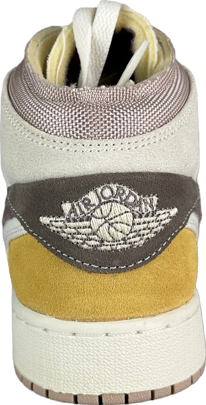 Air Jordan 1 Mid SE Craft GS 'Inside Out - Taupe Haze' - Size 38 (ARCHIVE)