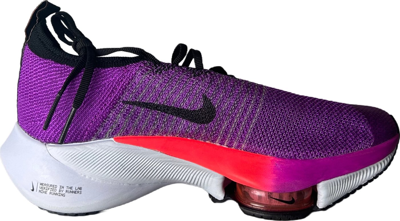 Nike Air Zoom Tempo Next% Flyknit Hyper Violet (W) Size 36.5 (ARCHIVE)