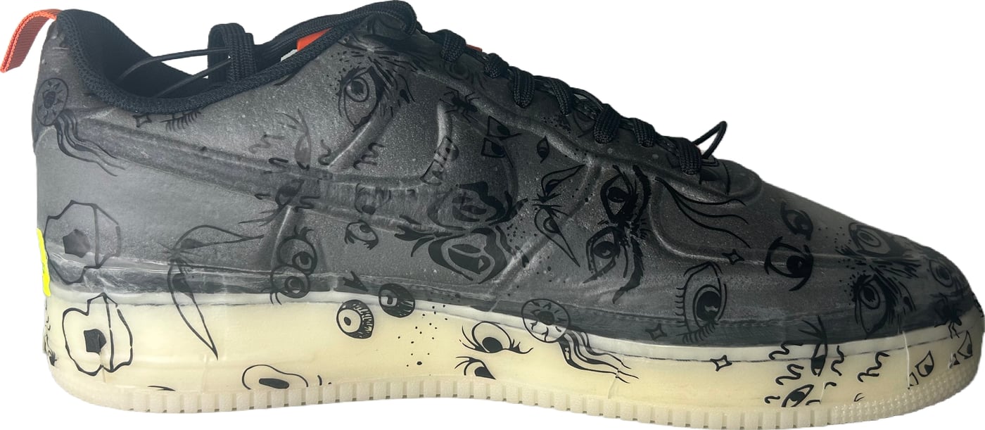 Nike Air Force 1 Low 'Experimental Halloween' - size 46 (ARCHIVE)