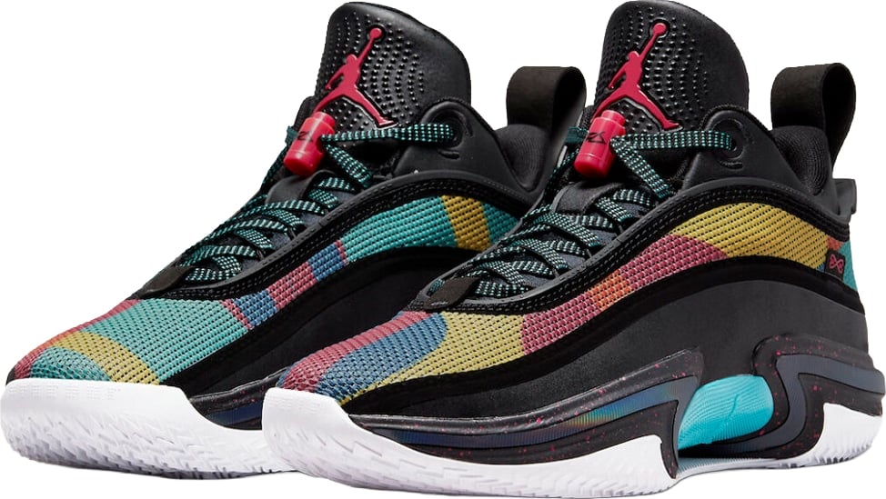 Air Jordan 36 Low 'Black Multi-Color'- Size 48.5 (ARCHIVE)