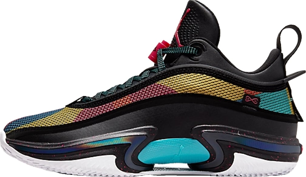 Air Jordan 36 Low 'Black Multi-Color'- Size 48.5 (ARCHIVE)