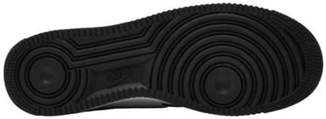 Nike Black And White Leather Low Top Sneakers