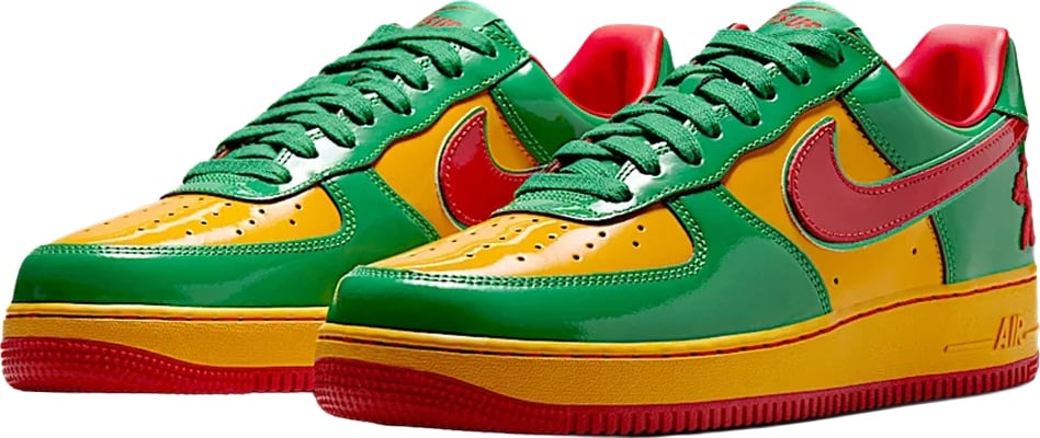 Lil Yachty x Nike Air Force 1 Low 'Concrete Boys - Lucky Green' Size 40.5 (ARCHIVE)