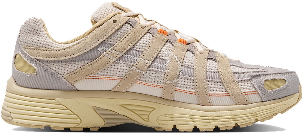 Nike P-6000 'College Grey Khaki Safety Orange'