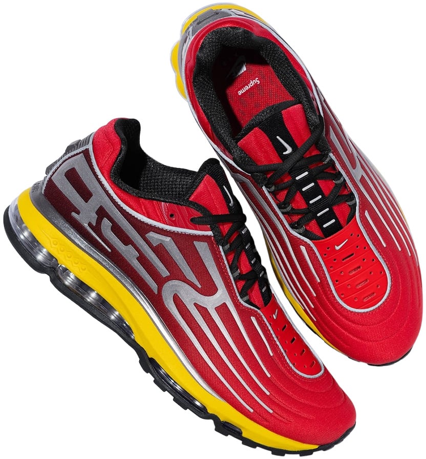 Supreme x Nike Air Max 2001 Air Ecstasy 'University Red'