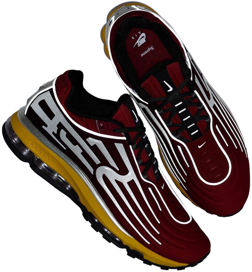 Supreme x Nike Air Max 2001 Air Ecstasy 'University Red'