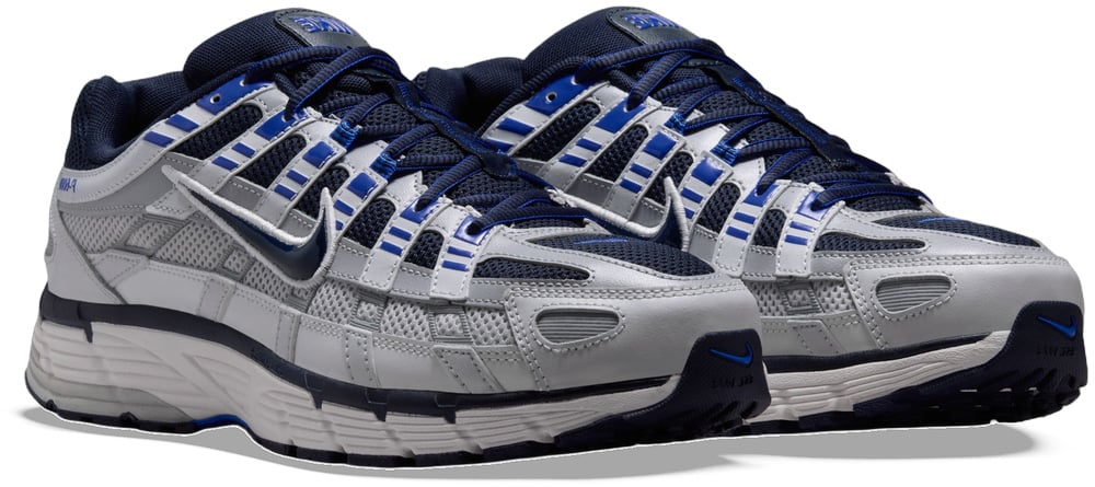 Nike P-6000 Wolf Grey Blue Eclipse 'Gray Blue White'