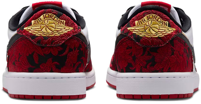 Jordan 1 Retro Low OG Last Dance At The Garden 'Black Red White'
