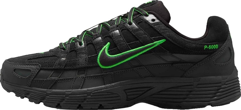 Nike P-6000 PRM 'Black Green Strike'