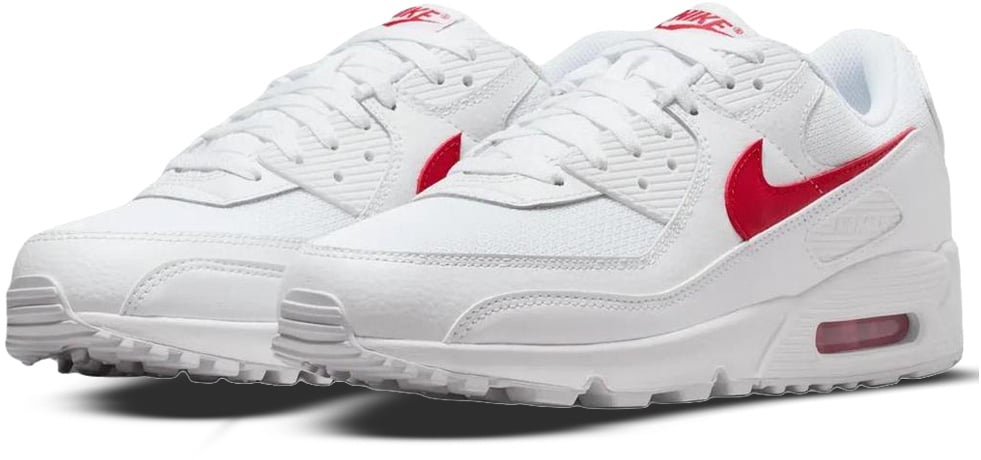 Nike Air Max 90 White 'University Red'