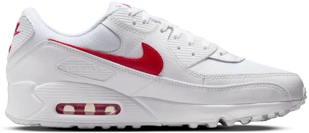 Nike Air Max 90 White 'University Red'