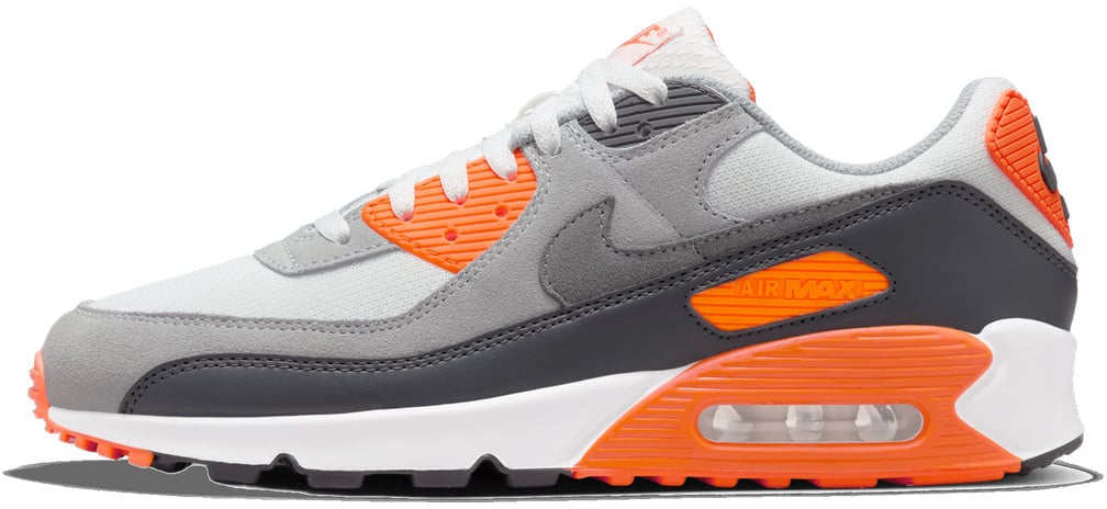 Nike Air Max 90 'Summit White Safety Orange'