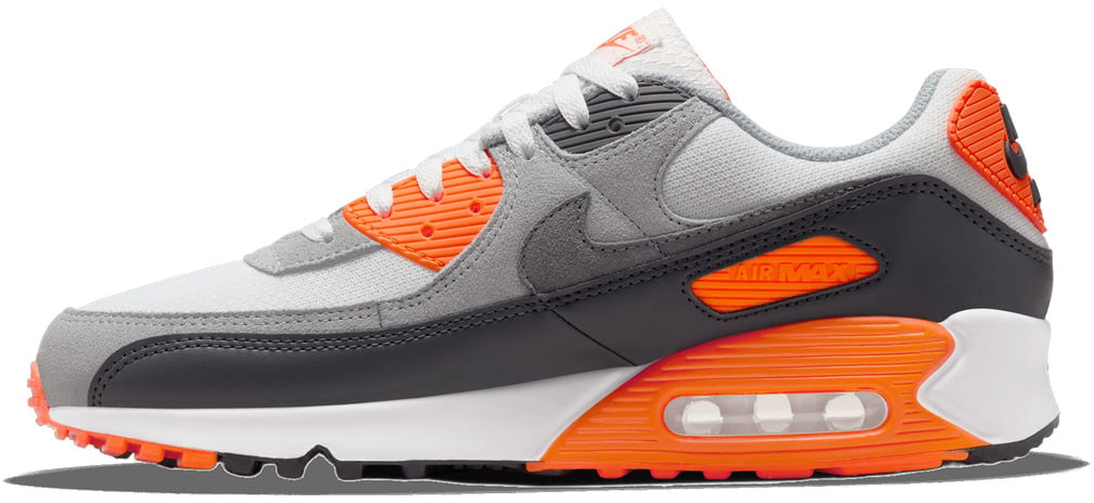 Nike Air Max 90 'Summit White Safety Orange'