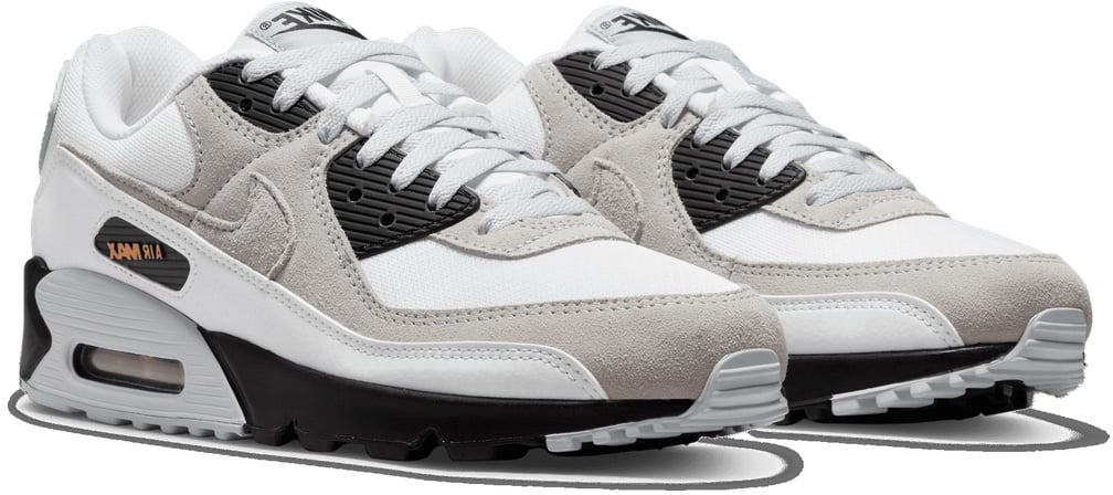 Nike Air Max 90 'White Black Hot Curry'