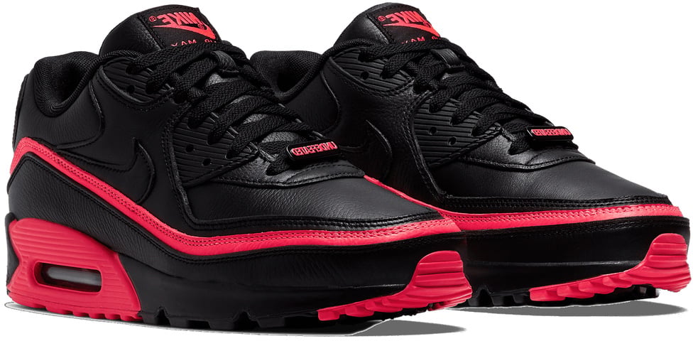 Nike x Undefeated Air Max 90 'Black Red'