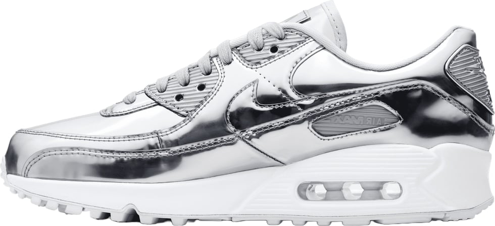 Nike Air Max 90 'Metallic Silver' (Women's)