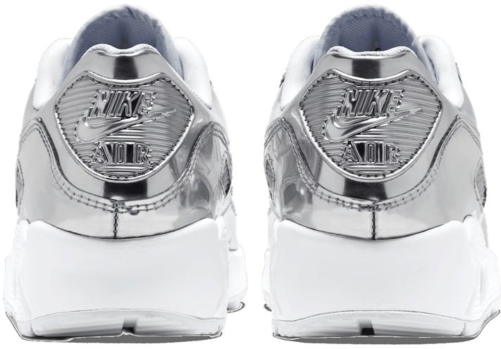 Nike Air Max 90 'Metallic Silver' (Women's)