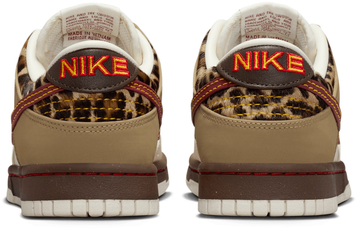 Nike Dunk Low Retro Khaki Team 'Red Pearl White' (Women's)