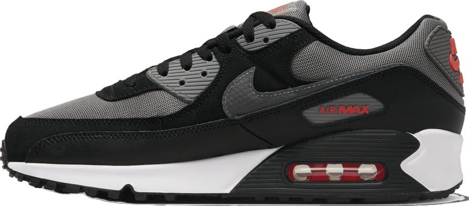 Air Max 90 'Black Pewter Red'