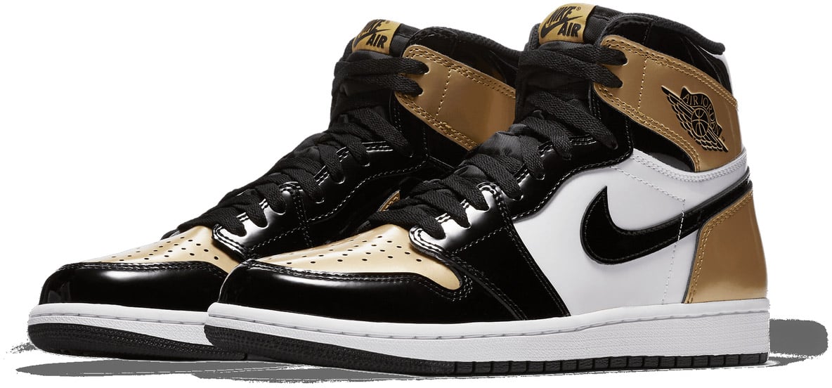 Jordan 1 Retro High NRG 'Patent Gold Toe'