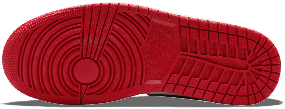 Air Jordan 1 Mid SE 'Red Cracked Leather' (Women's)