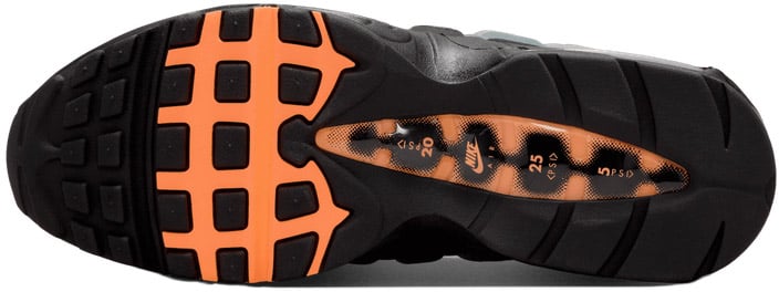 Nike Air Max 95 OG Big Bubble 'Bright Mandarin' (2025)